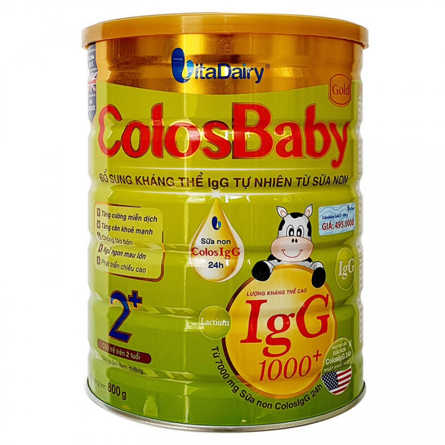 Sữa Bột Colosbaby Gold 2+ 800gr