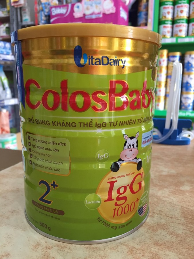 Sữa Bột Colosbaby Gold 2+ 800gr