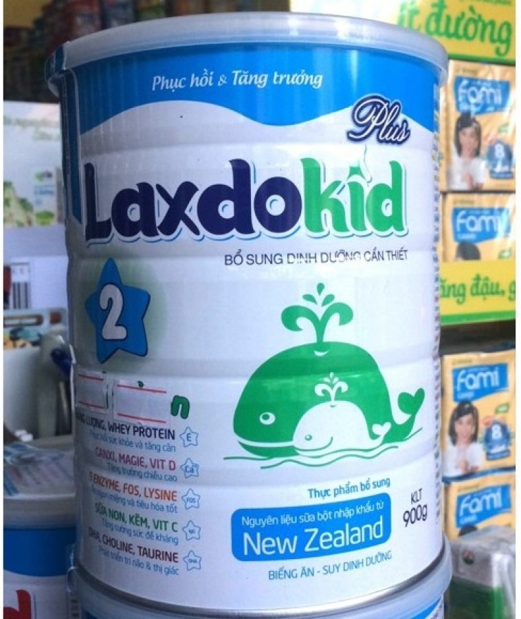 Sữa Laxdokid Số 2 900g Cho Trẻ Từ 3 Tuổi