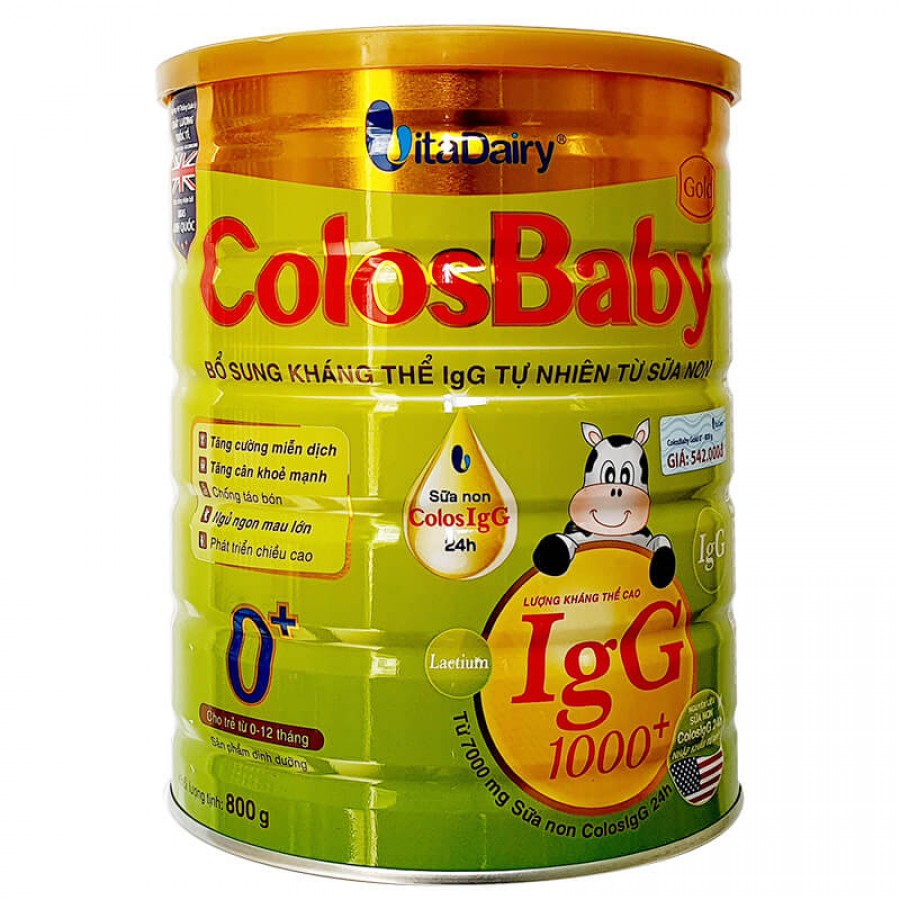 Sữa Non Colosbaby Gold 0+ 800gr