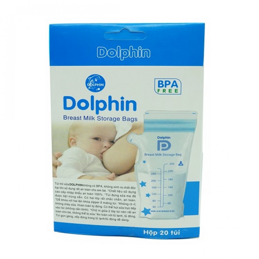 Túi Trữ Sữa Dolphin 250ml