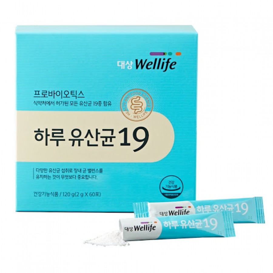 Men Vi Sinh Daily Probiotics 19 Daesang Wellife Hàn Quốc