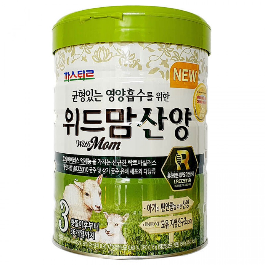 Sữa Dê Whith Mom Hàn Quốc