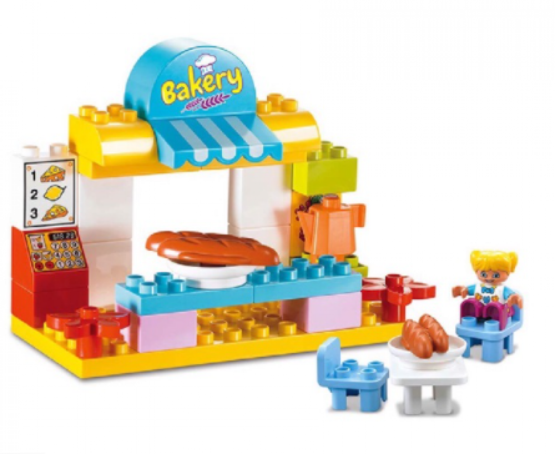 Bộ Đồ Chơi Lắp Ghép Cửa Hàng Bánh Kẹo Toys House