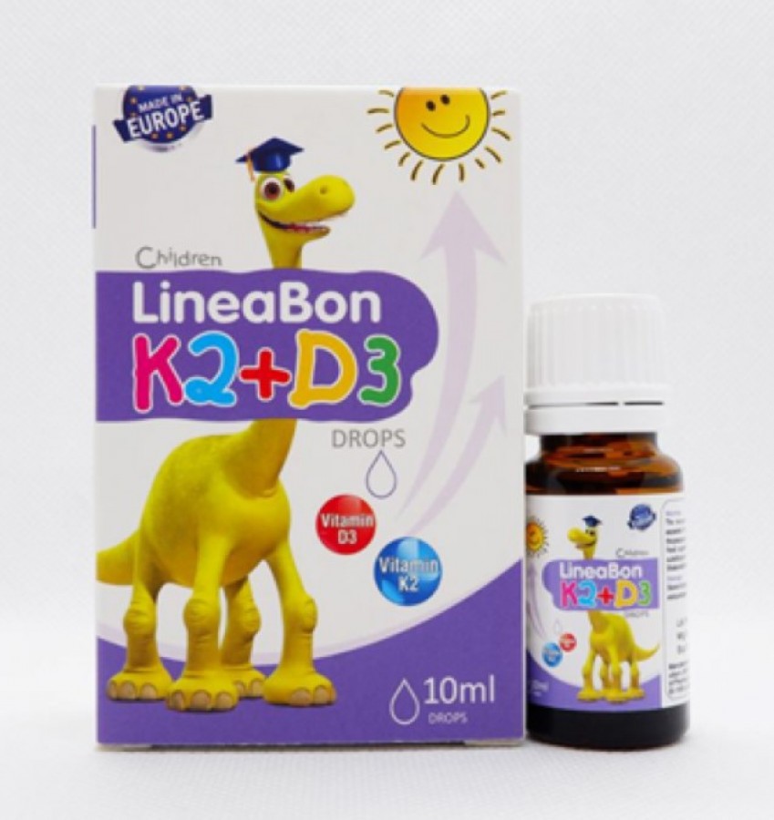 Vitamin LineaBon K2 + D3 Giúp Cho Hệ Xương Và Răng Chắc Khỏe
