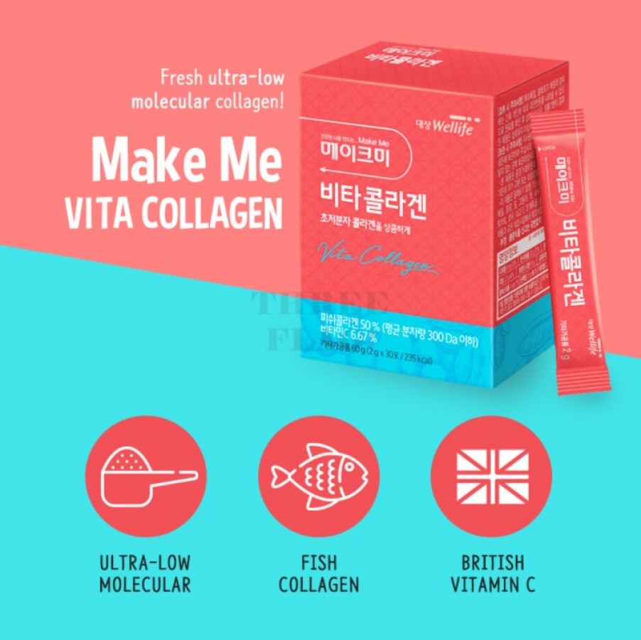 Thực Phẩm Hỗ Trợ Bổ Sung Collagen Make Me Vita Collagen