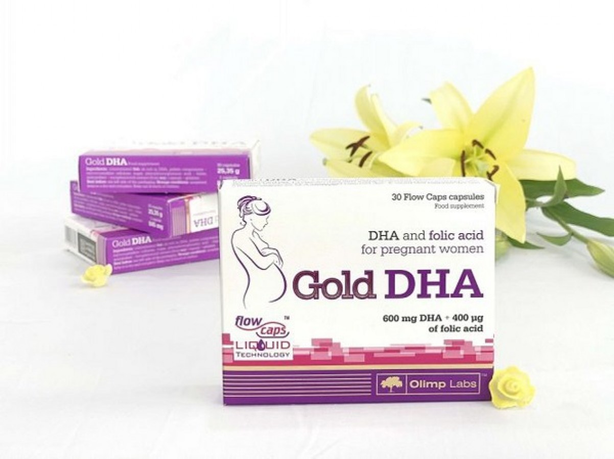 Viên Uống Gold DHA Hỗ Trợ Sức Khỏe Mẹ Bầu