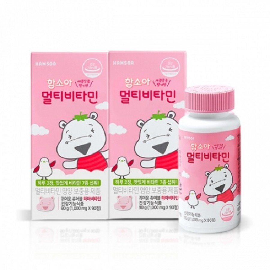 Vitamin Tổng Hợp Hamsoa Hàn Quốc Cho Bé Trên 12 Tháng Tuổi