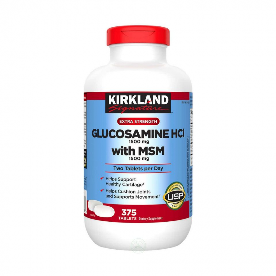 Viên Uống Bổ Trợ Khớp Kirkland Glucosamine HCL 1500mg With MSM 1500mg