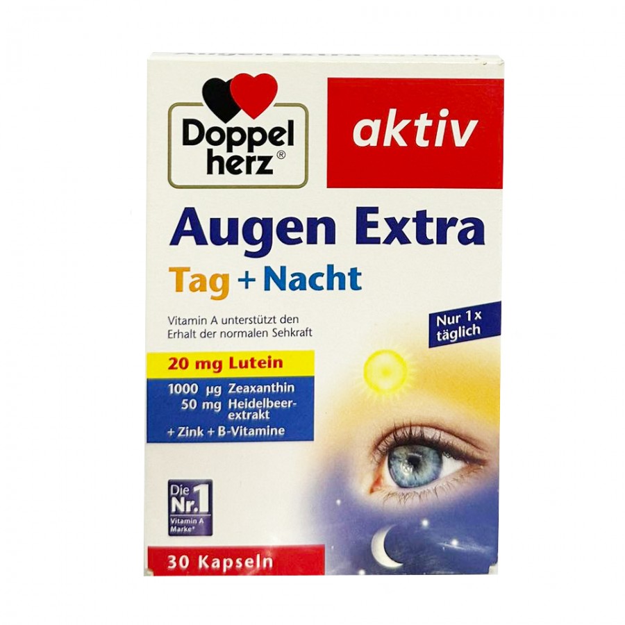 Viên Uống Hỗ Trợ Thị Lực Doppelherz Augen Extra Tag + Nacht
