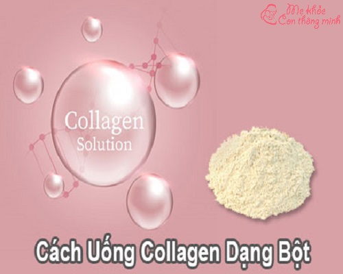  cách uống collagen dạng bột 