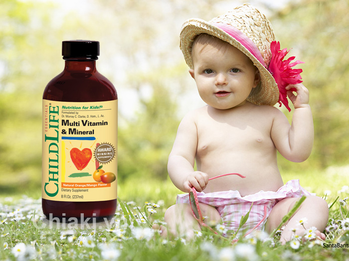 Vitamin tổng hợp Multivitamin & Mineral Childlife (mẫu cũ)