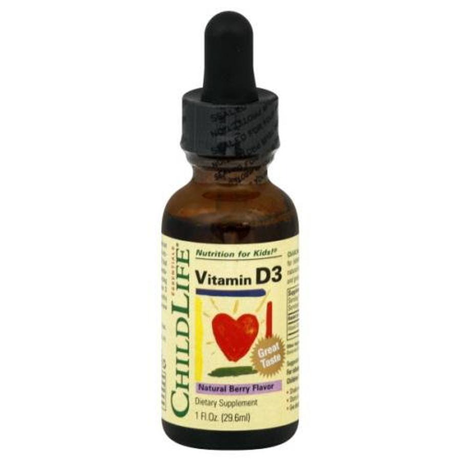Childlife Vitamin D3, Vitamin D3 ChildLife Organic, Cách dụng ChildLife Vitamin D3