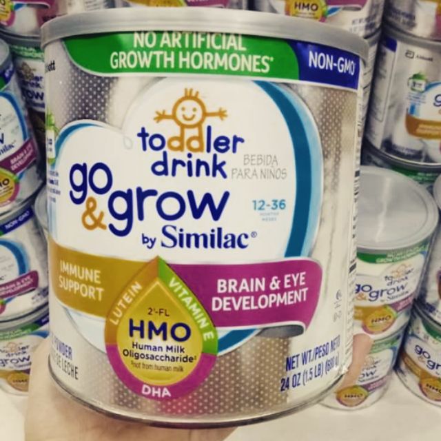 Sữa Similac Go & Grow HMO, review sữa similac go & grow hmo, cách pha sữa similac go grow 680g 12-36 tháng, Sữa Similac Go & Grow HMO cho trẻ 12 đến 36 tháng của Mỹ, Sữa Similac Go & Grow HMO có tốt không, review sữa similac go&grow, sữa similac go & grow có tốt không, Go & Grow by Similac với HMO