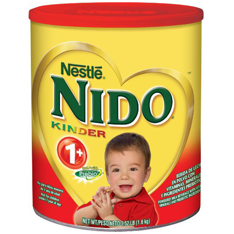 Sữa Nido Kinder 1+ nắp đỏ, sữa nestle nido kinder 1+, cách pha sữa Nestle Nido Kinder 1+
