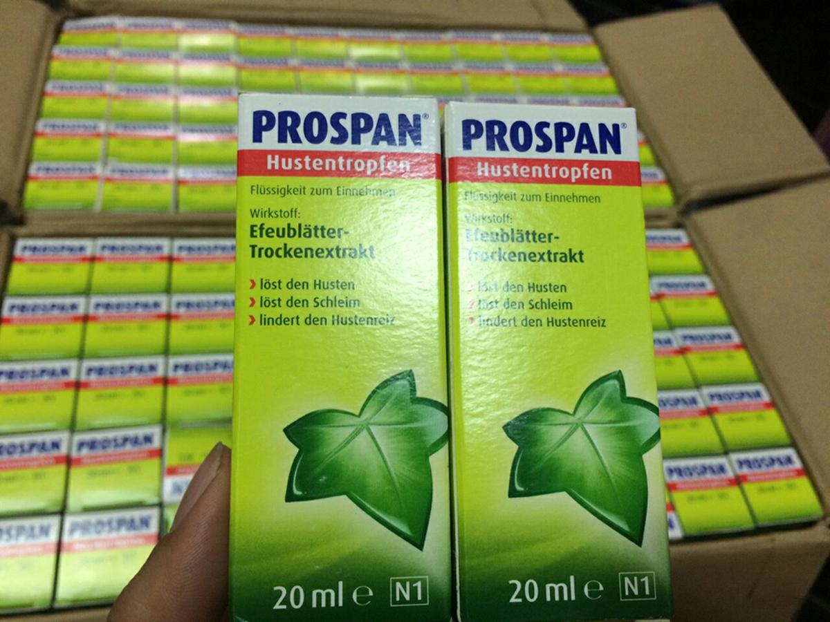 Tinh chất Prospan Đức có dùng cho trẻ sơ sinh, Thuốc ho Prospan Đức 200ml,Tinh chất Prospan mở nắp dùng được bao lâu, Prospan nhỏ giọt