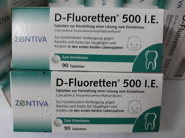 Vitamin D Fluoretten 500 I.E, d-fluoretten 500 i.e xách tay đức, vitamin d fluoretten 500 i.e của đức, vitamin d fluoretten 500 i.e có tốt không, vitamin d fluoretten 500 i.e cách dùng, vitamin d fluoretten 500 i.e giá bao nhiêu