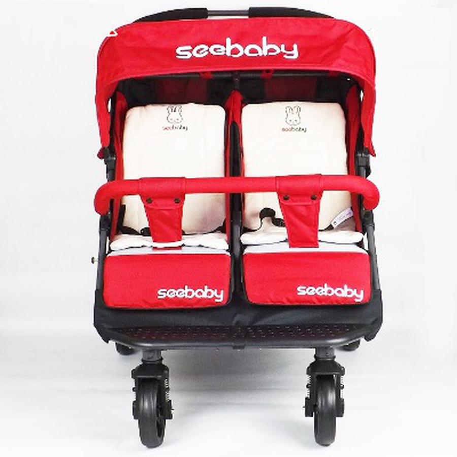 Xe đẩy cho bé sinh đôi Seebaby T22, xe đẩy cho bé sinh đôi, xe đẩy đôi seebaby t22, xe đẩy cho trẻ sinh đôi, xe đẩy cho bé sinh đôi giá rẻ, xe đẩy đôi seebaby