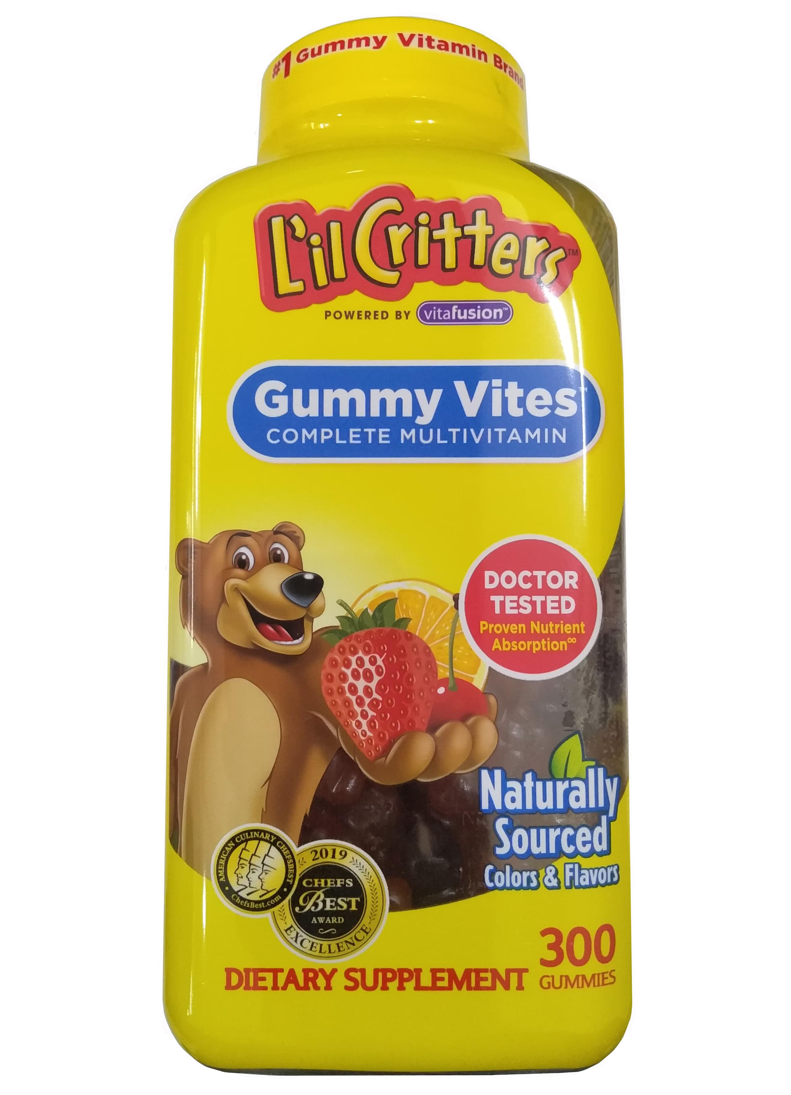 Lil Critter Gummie Vite, vitafusion l'il critters gummy vite, Kẹo dẻo Lil Critter Gummie Vite, Lil Critter Gummie Vite có tốt không