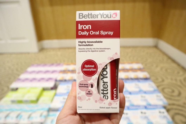 better you iron spray, sắt dạng xịt better you, sắt dạng xịt cho bé, better you iron spray review 