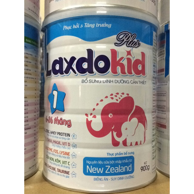 Sữa LaxdoKid Số 1 900g (Cho Bé 6-36 Tháng Tuổi), Sữa LaxdoKid Số 1, giá sữa laxdokid số 1