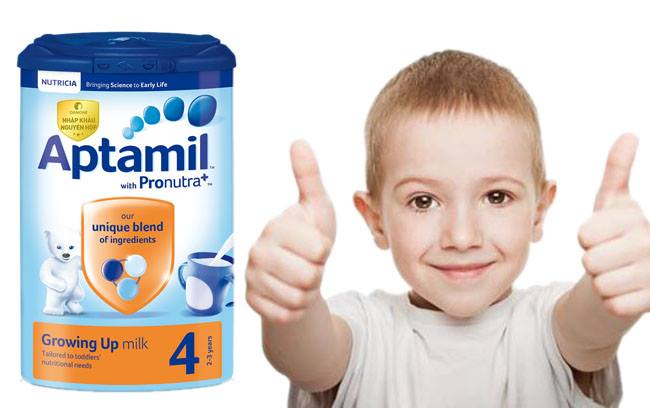 Sữa Aptamil Số 4 Cho Trẻ 2-3 Tuổi 800g, Sữa Aptamil Anh số 4 800g ( 2 – 3 tuổi), cách pha sữa aptamil số 4, giá sữa aptamil số 4, review sữa aptamil số 4