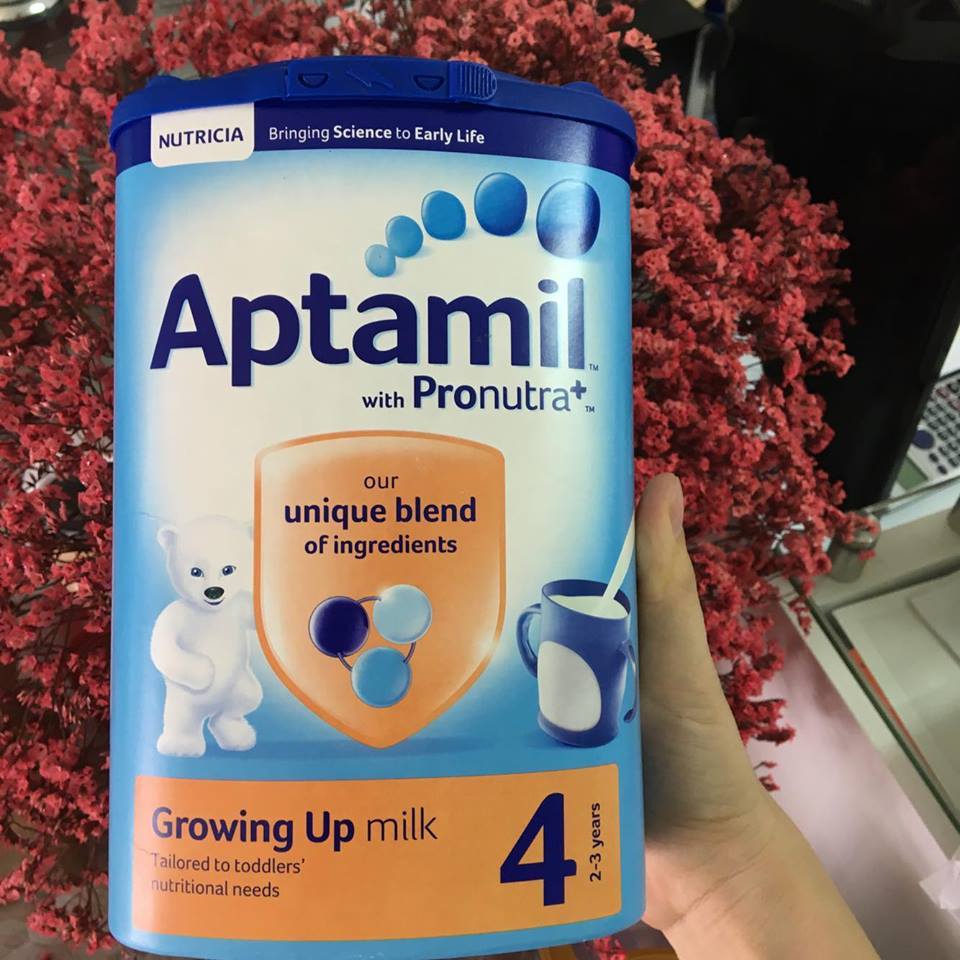 Sữa Aptamil Số 4 Cho Trẻ 2-3 Tuổi 800g, Sữa Aptamil Anh số 4 800g ( 2 – 3 tuổi), cách pha sữa aptamil số 4, giá sữa aptamil số 4, review sữa aptamil số 4