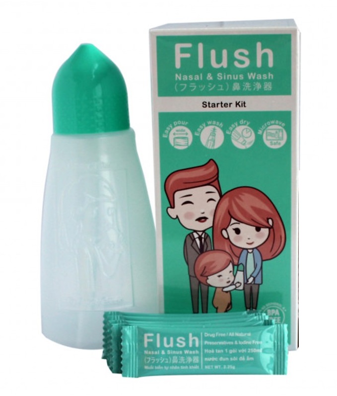 bình rửa mũi Flush, giá bình rửa mũi flush, Bình Rửa Mũi Flush Thái Lan