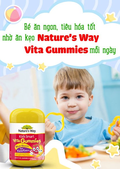 Kẹo Gôm Vita Gummies Multi Vitamin, Kẹo Gum Vita Gummies Multi