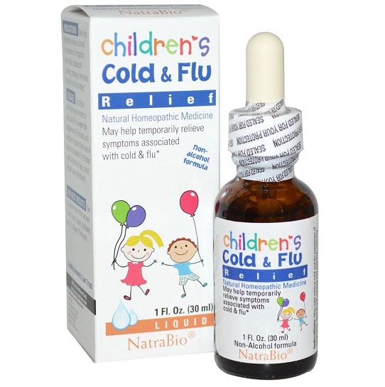 Children's Cold & Flu Relief , Siro trị cảm cúm Children's Cold & Flu Relief , Children's Cold & Flu Relief 30ml , siro children's cold and flu có tốt không
