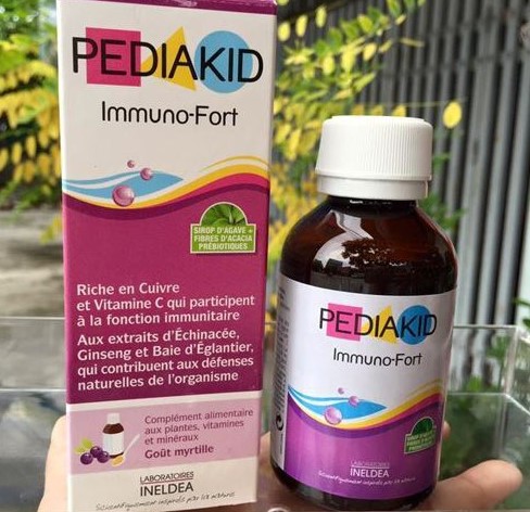pediakid immuno fort có tốt không, Pediakid Immuno-Fort, pediakid immuno fort 125ml, pediakid immuno fort cách dùng