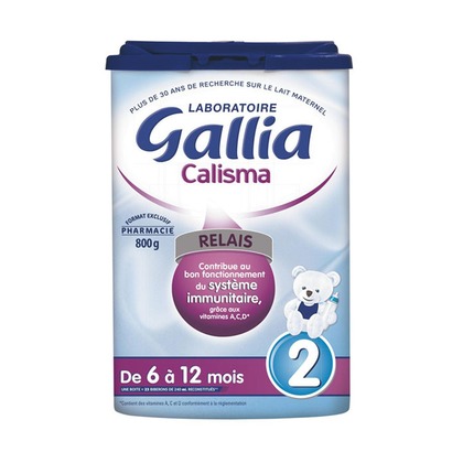 Sữa bột trẻ em, Sữa bột Gallia Calisma số 2 (800g), sữa gallia số 2, sữa gallia số 2 xách tay, sữa gallia calisma số 2