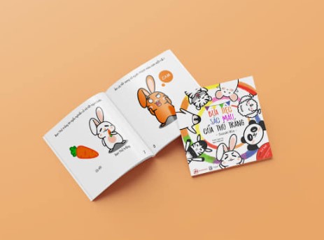 Combo sách Ehon màu sắc, Combo 4 cuốn sách điều kì diệu của màu sắc cho bé từ 0-6 tuổi, Trọn bộ sách Ehon màu sắc cho bé