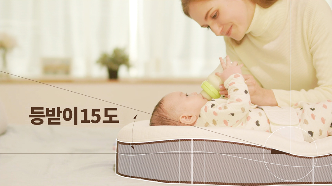 đệm Coza Baby Bed, đệm ngủ Coza Baby Bed, Đệm ngủ đúng tư thế và hỗ trợ chống trào ngược Coza Baby Bed, Đệm ngủ đúng tư thế và hạn chế chống trào ngược Coza Baby Bed