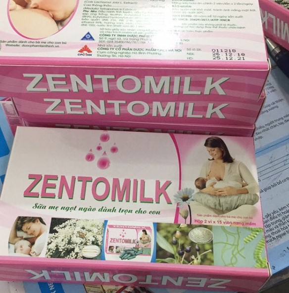 Viên Uống Lợi Sữa Zentomilk, viên uống lợi sữa zentomilk có tốt không