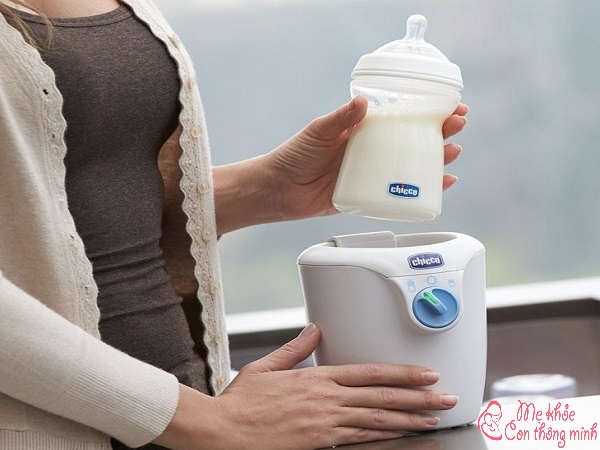 sữa để trong máy hâm sữa được bao lâu, sữa pha sẵn để trong máy hâm sữa được bao lâu