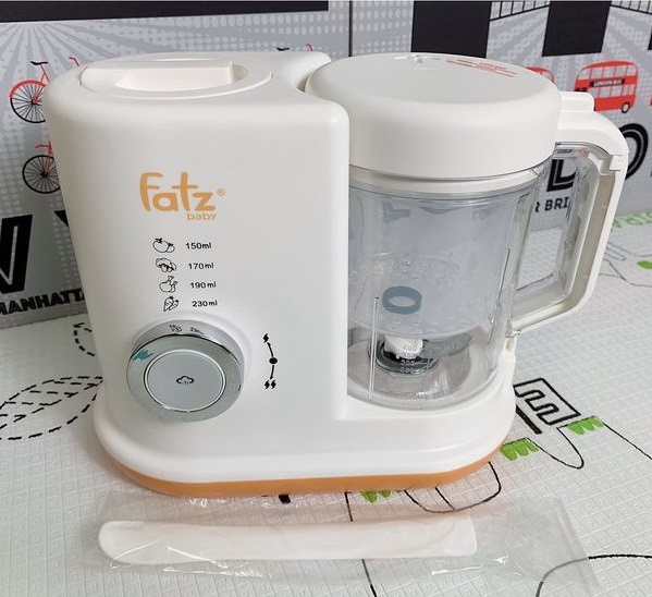 Máy chế biến thức ăn dặm Fatzbaby Pro 2 FB9619SL, máy xay hấp fatz pro 2, review máy xay hấp fatz pro 2