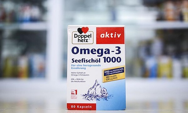 Dầu cá Omega 3 Doppelherz seefischol 1000 + vitamin E