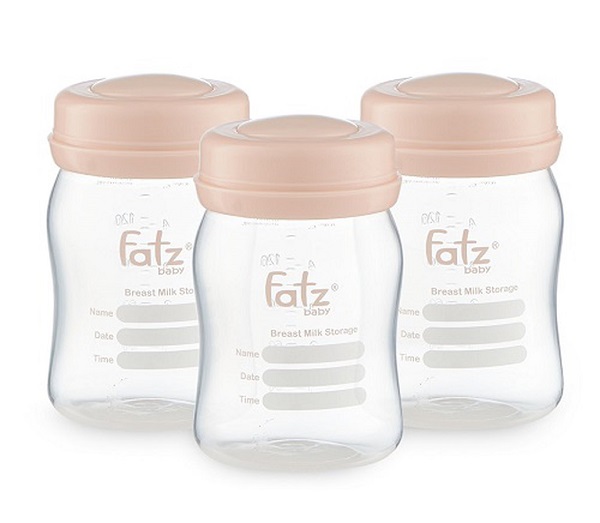 Bình trữ sữa cổ rộng Fatz FB0102N,  Bình trữ sữa cổ rộng 150ml Fatz FB0102N