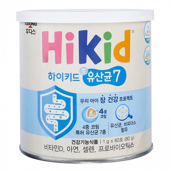Men vi sinh và sữa non Hikid ILdong 2in1, Men và sữa non ILdong