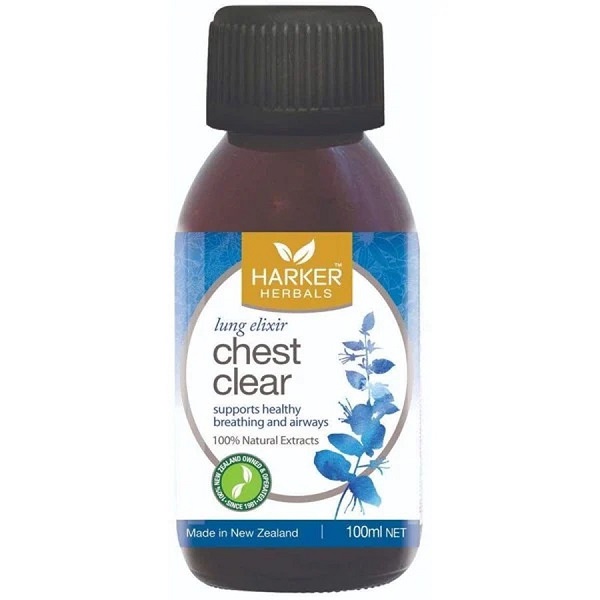 siro hỗ trợ tiêu đờm chest clear harker herbals, cách dùng siro chest clear harker herbals, review siro chest clear harker herbals