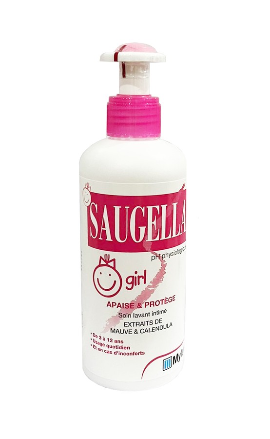 Dung dịch vệ sinh bé gái Saugella 200ml Pháp mẫu mới