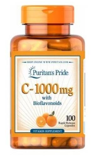 Viên uống Vitamin C-1000mg Puritan's Pride 100 viên con nhộng