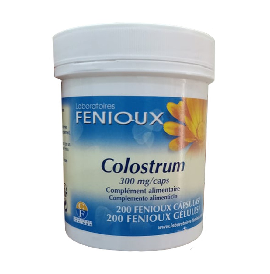 Sữa non Pháp Fenioux Colostrum hộp 200 viên mẫu cũ