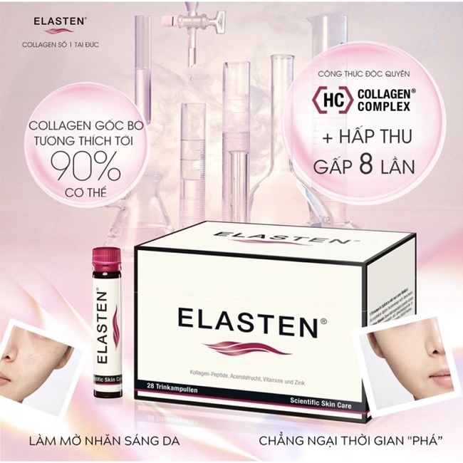 Đôi nét về thương hiệu Elasten collagen Đức