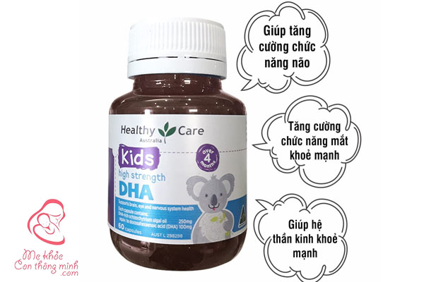 DHA cho trẻ sơ sinh từ 4 tháng tuổi DHA Healthy Care