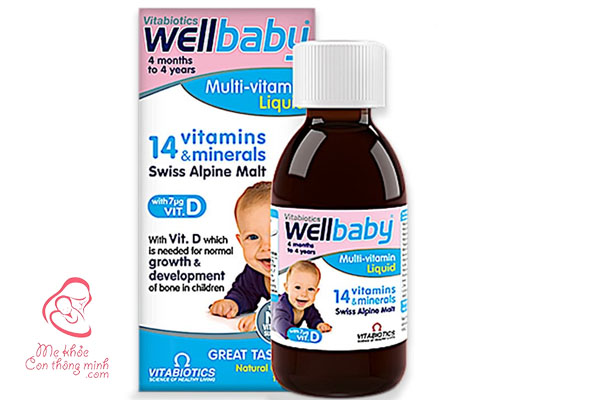 Vitamin tổng hợp Wellbaby của Anh