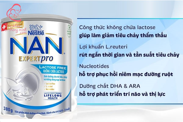 Hiện nay có khoảng 11 loại sữa Nan