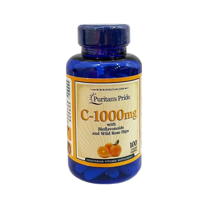 Viên Uống Vitamin C 1000mg Puritan's Pride 100 Viên (Mỹ) Chính Hãng